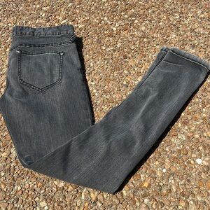 Free People Gray Skinny Leg Jeans